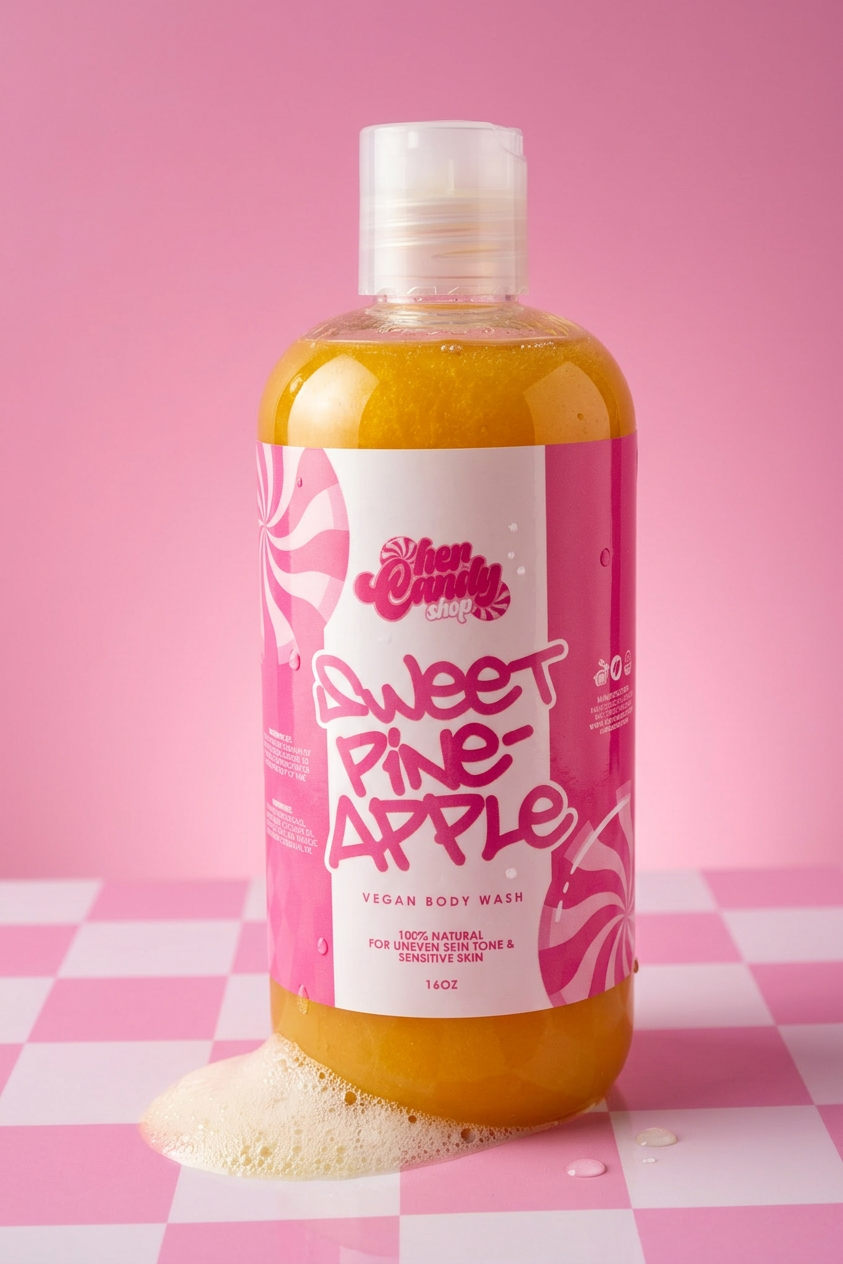 Sweet Pineapple Turmeric Vegan Body Wash