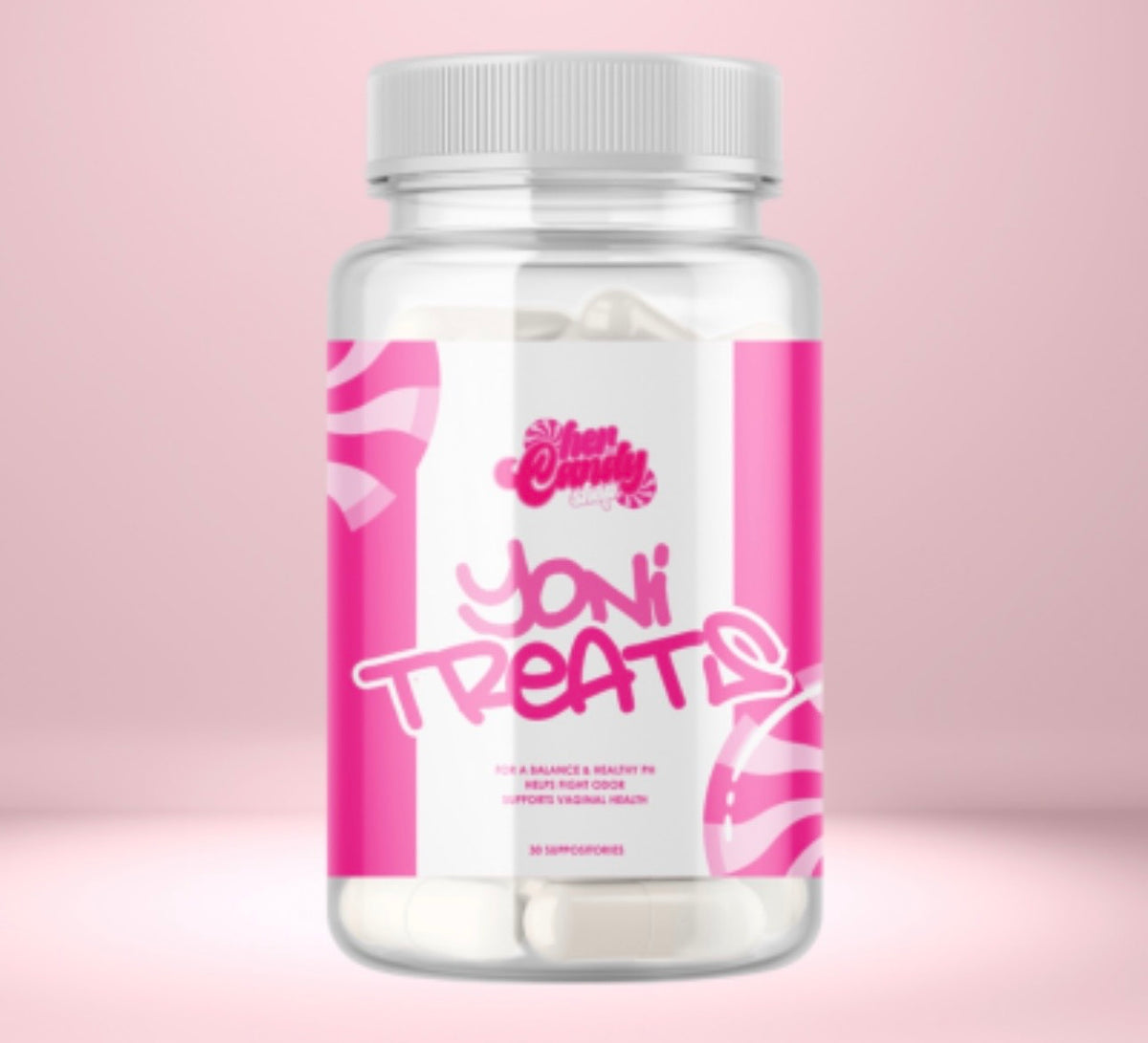 Yoni Treats™ Boric Acid Suppositories – 600mg | 30 ct | pH Restore & BV Relief
