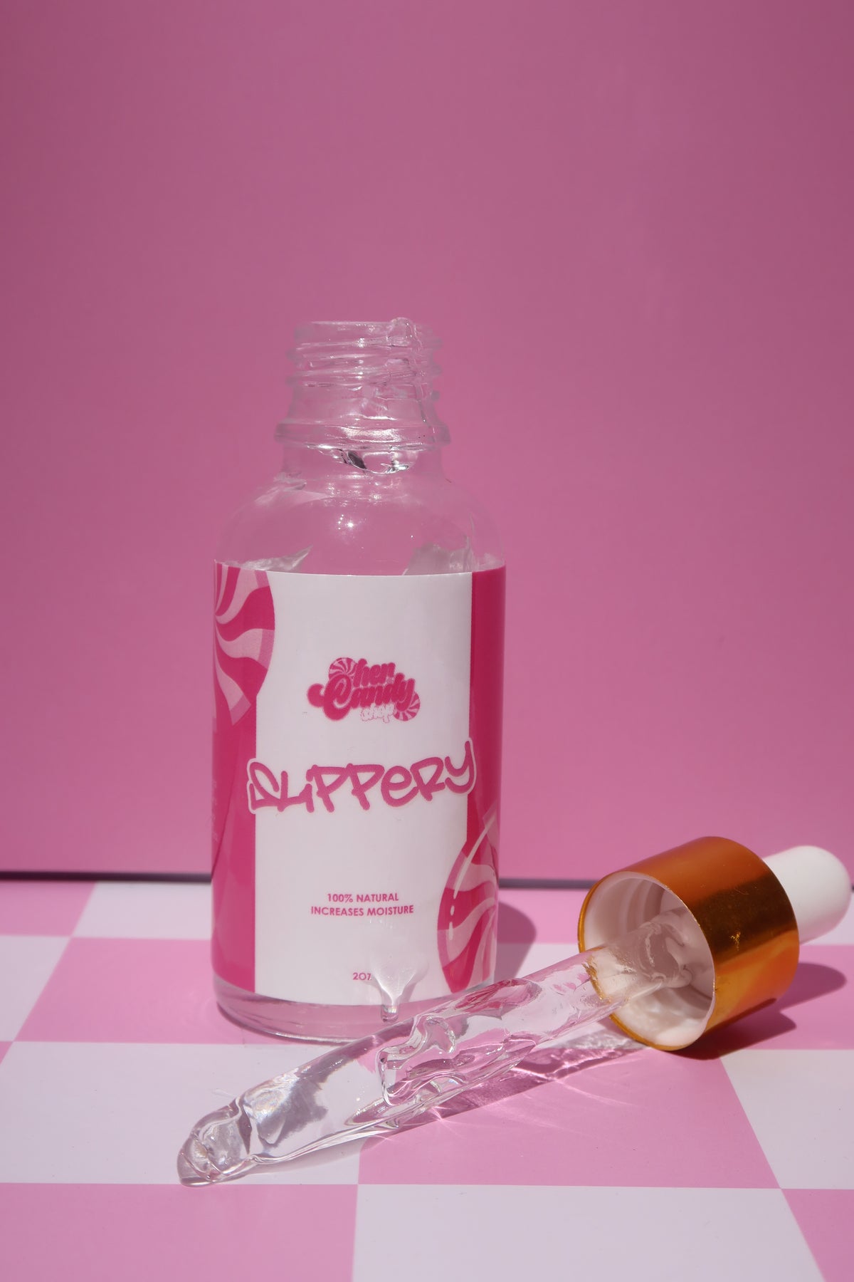 SLIPPERY™ All-Natural Water-Based Lubricant – Thick, Silky & Paraben-Free